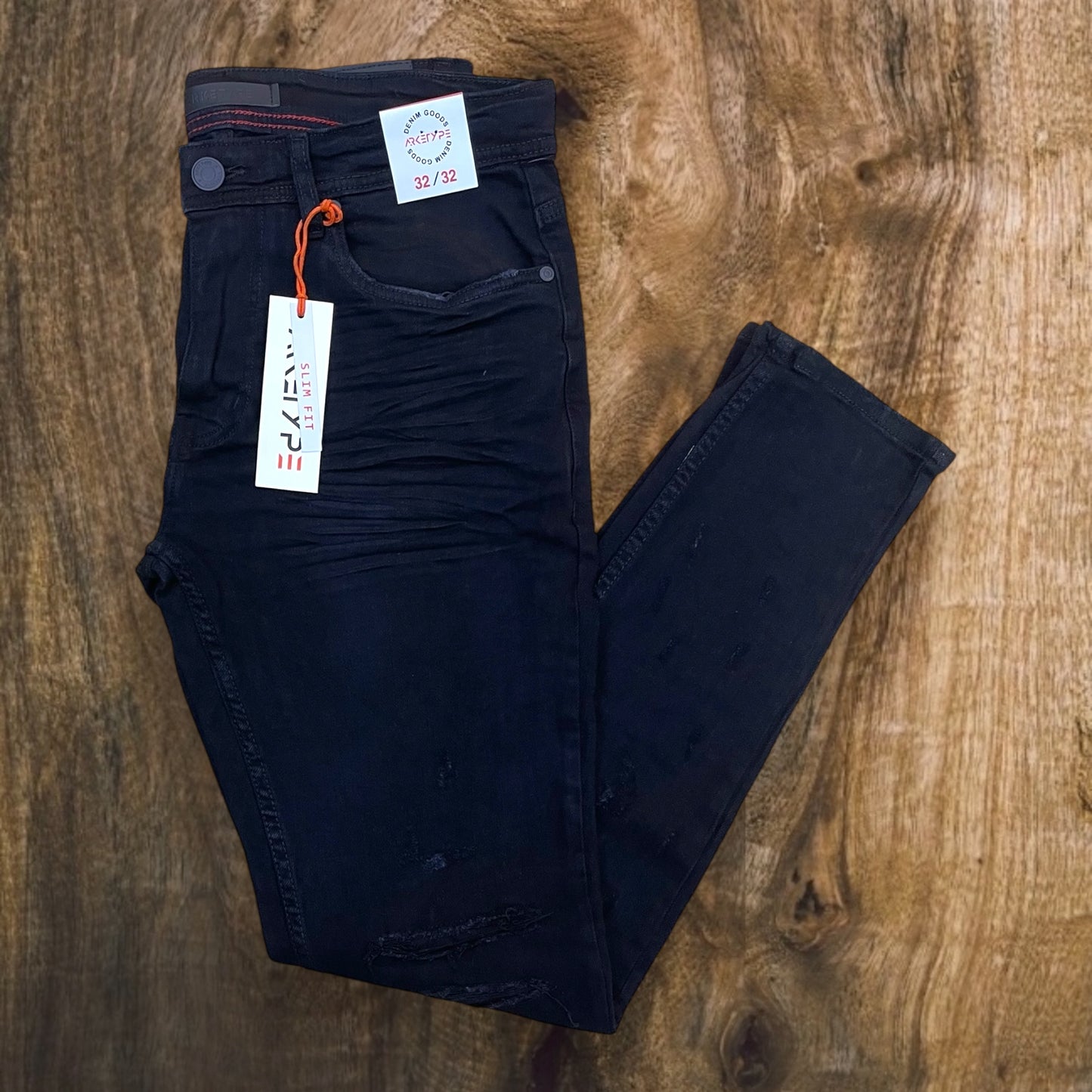 P501 - Houston Ripped Slim-Fit Stretch Jeans