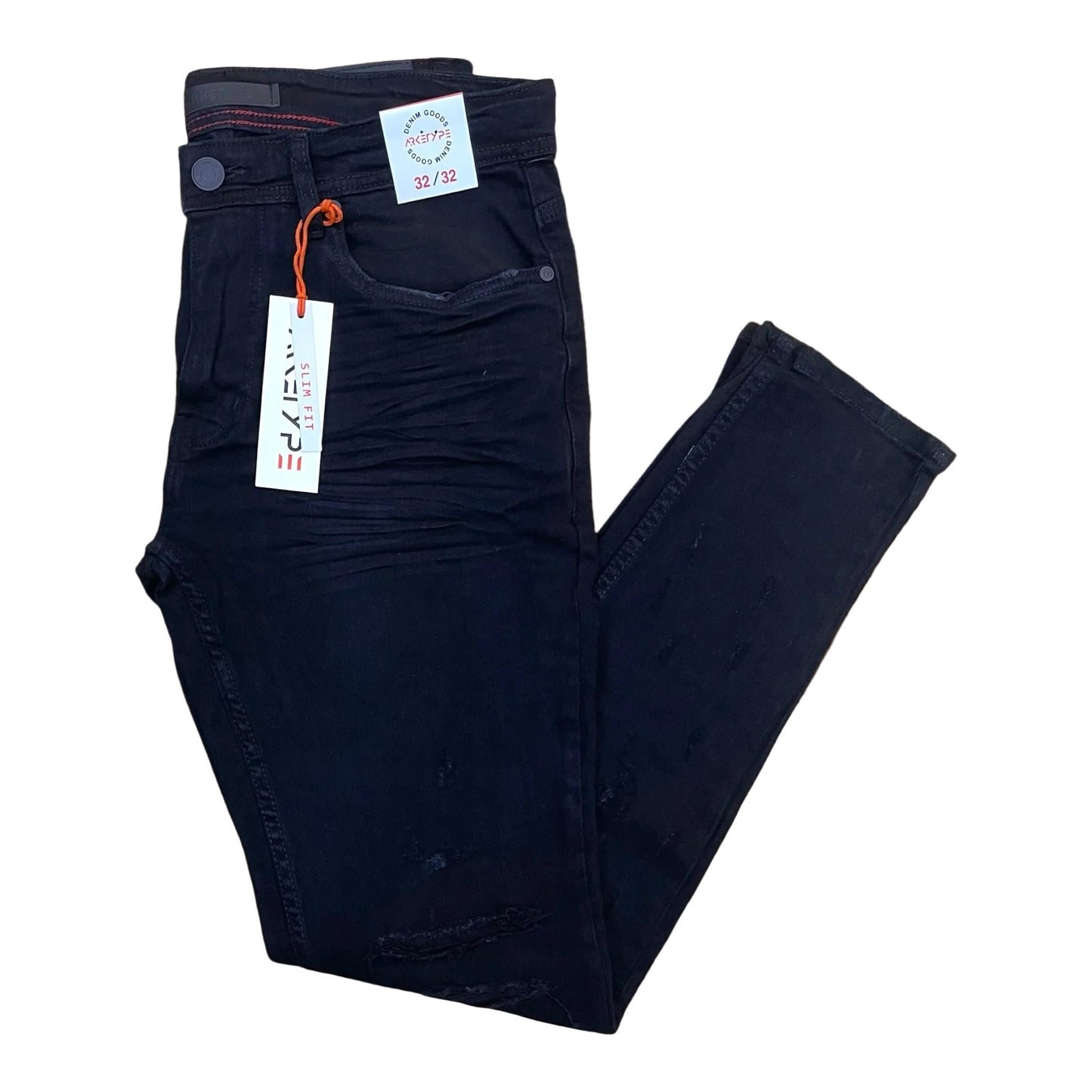 P501 - Houston Ripped Slim-Fit Stretch Jeans