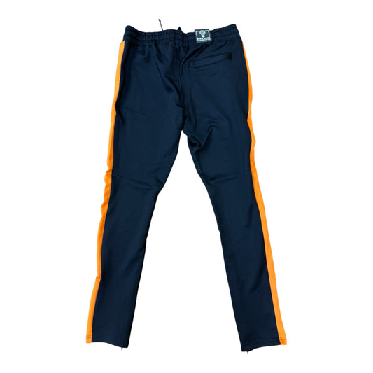 100-401 - Men's Track Pants (Black/Orange)