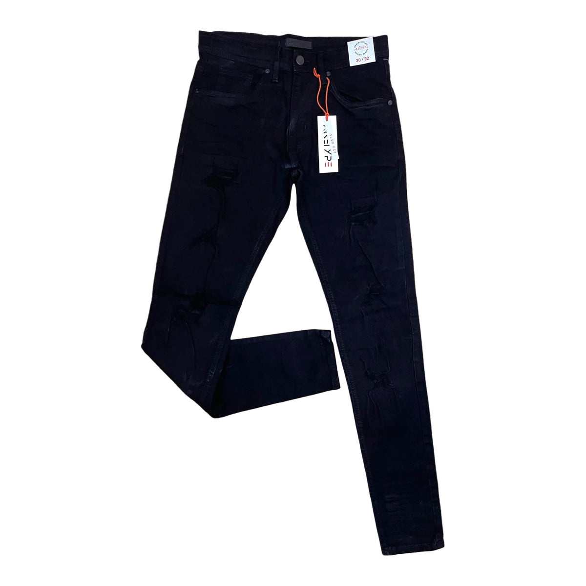 P503 - Twill Ripped Slim-Fit Stretch Jeans