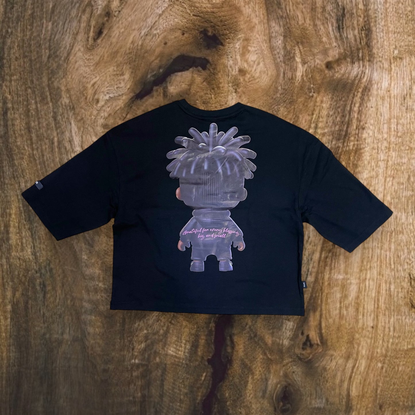 SS5119K - Boy's/Kid's Blessed Cropped Top Graphic T-Shirt