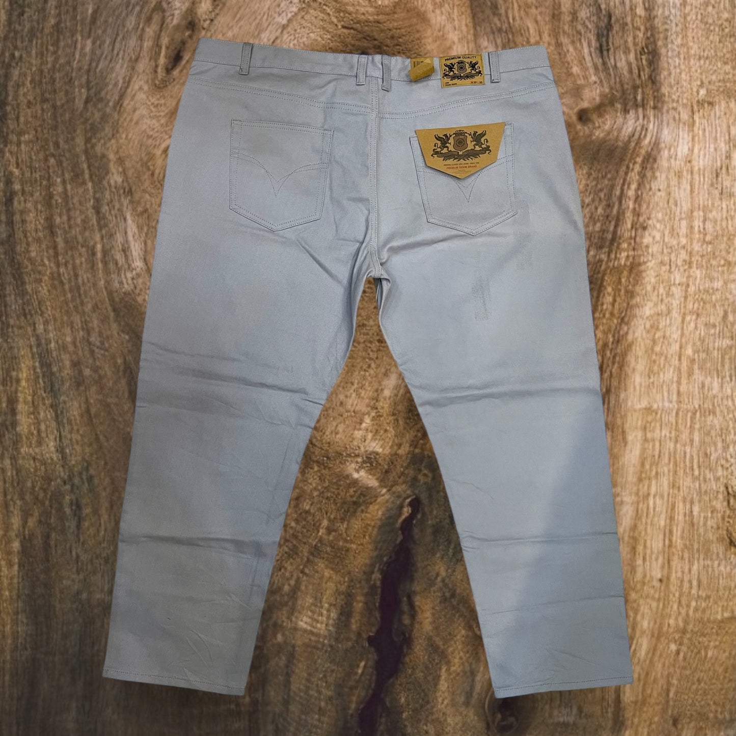 DP720X - Big Men's Basic Color Denim Relaxed-Fit Jeans