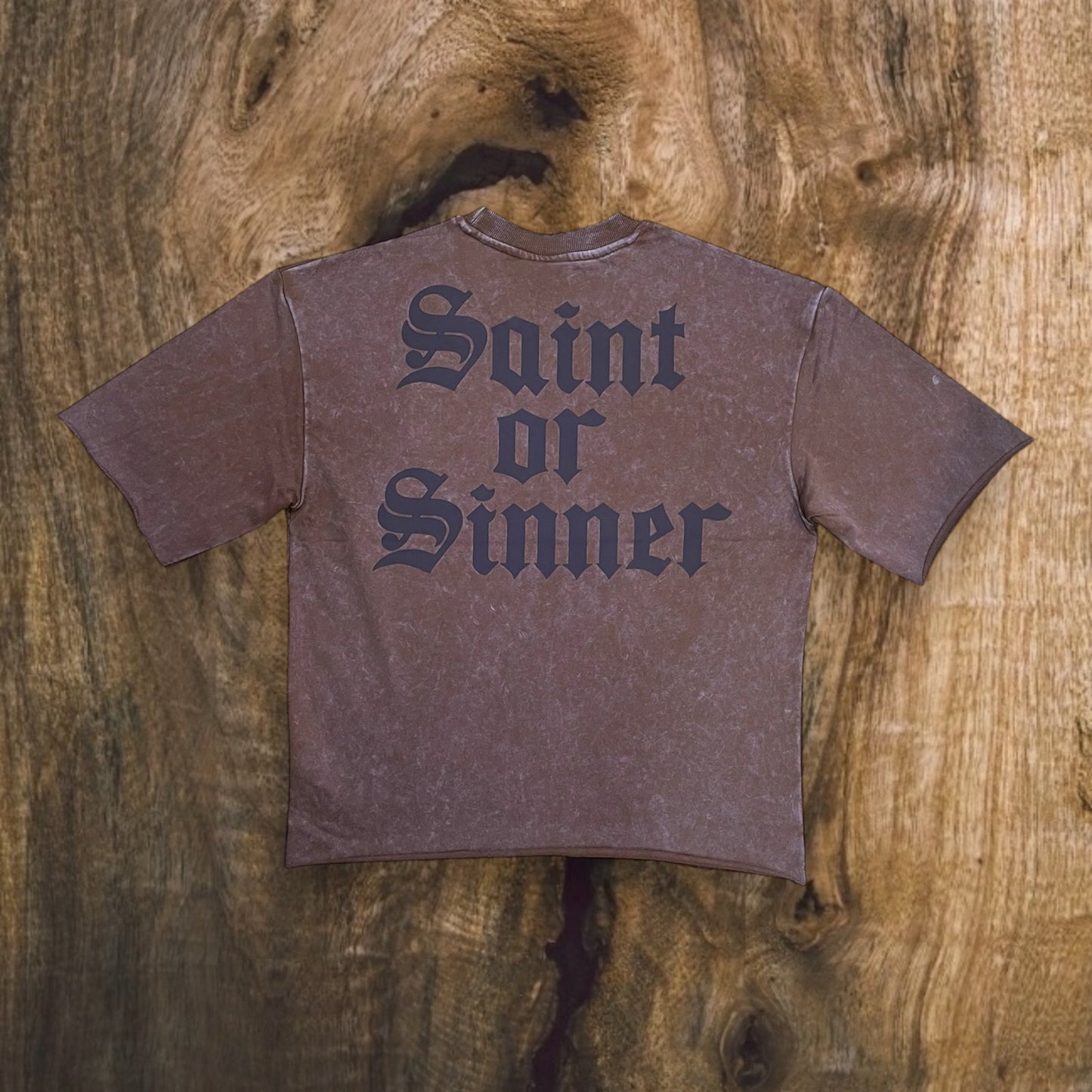 T2528 - Saint or Sinner Boxy Graphic T-Shirt