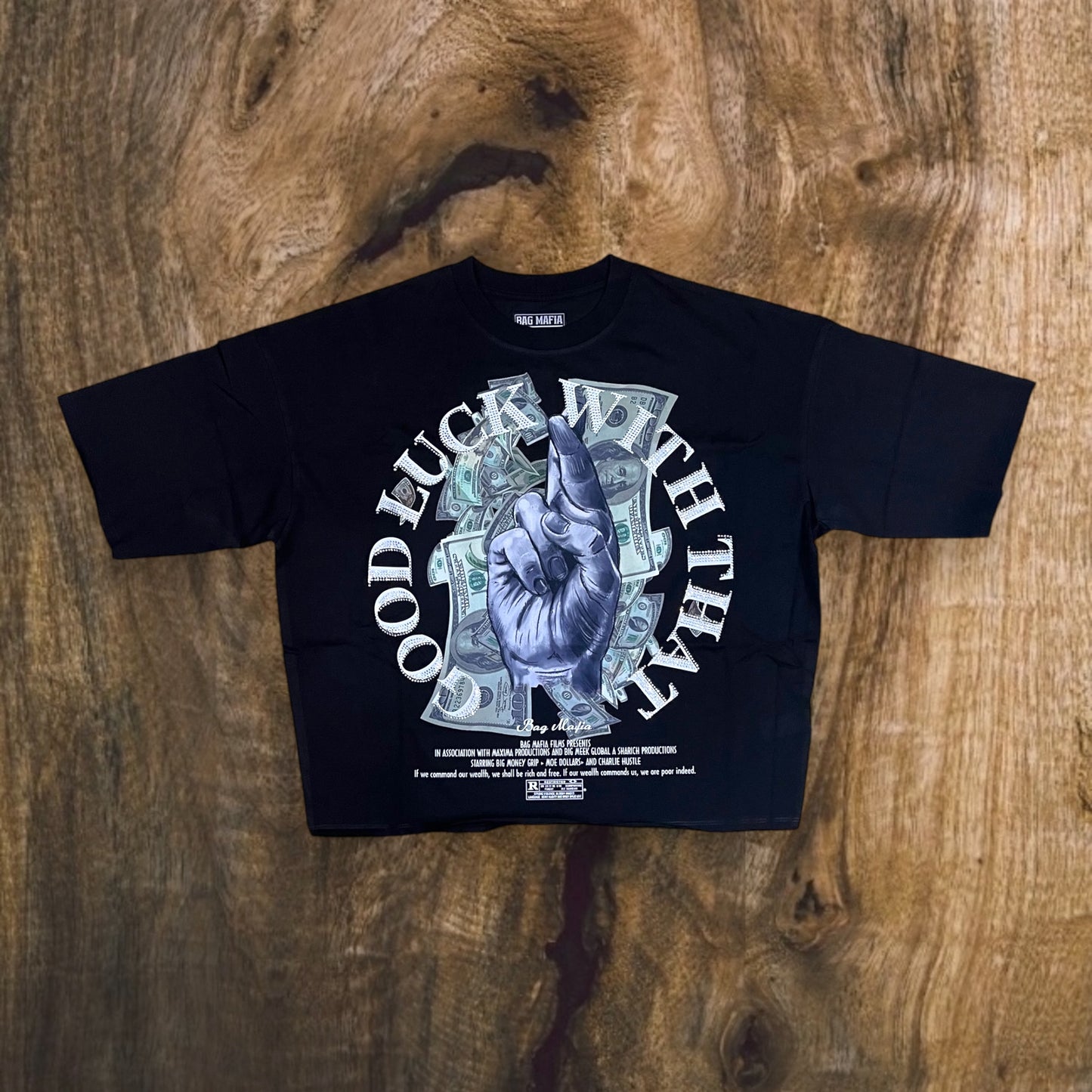 WC1971073 - Good Luck Cropped Top T-Shirt