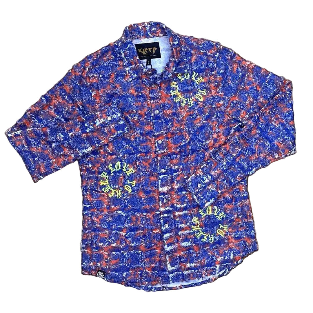 KW-5250 - Premium Ripped & Repair Shirt - Just Casual