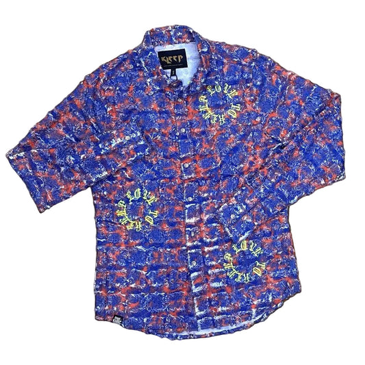 KW-5250 - Premium Ripped & Repair Shirt - Just Casual