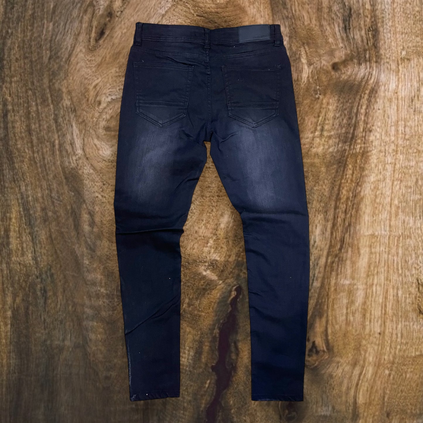 P502 - Laredo Ripped Slim-Fit Stretch Jeans