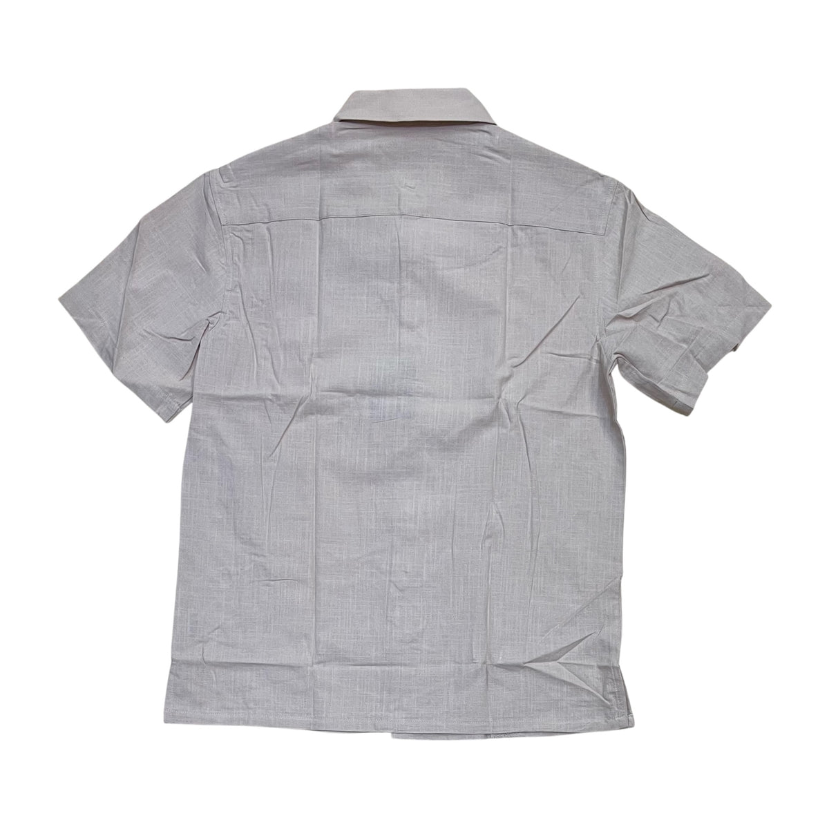 RS2260 - Guayabera Style Modern Fit Short Sleeve Button Down Shirt