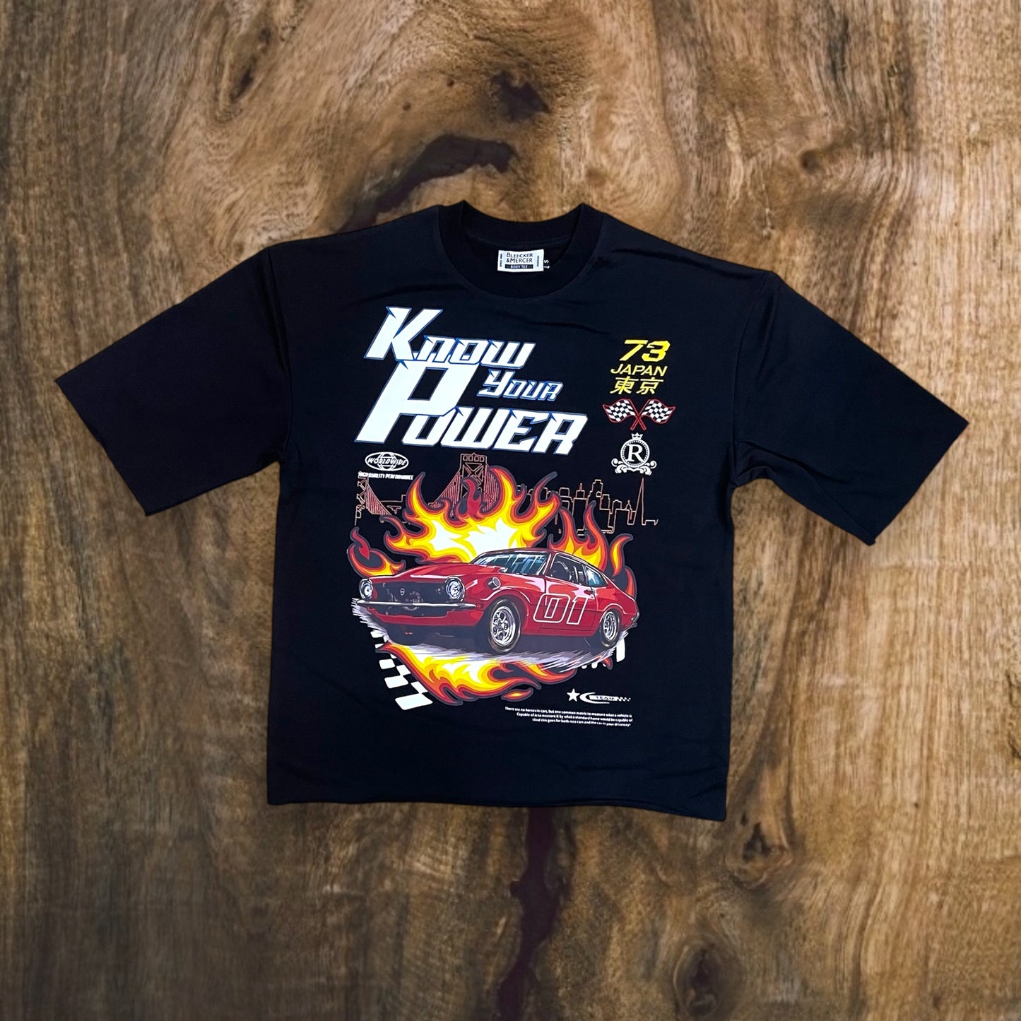 T2540 - Know you Power Boxy Graphic T-Shirt