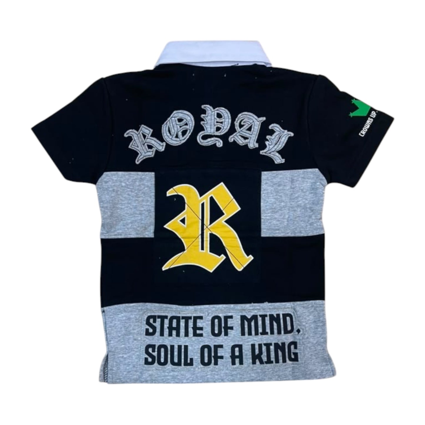 KT607K - Boy's/Kid's Royal State Graphic Polo Shirt