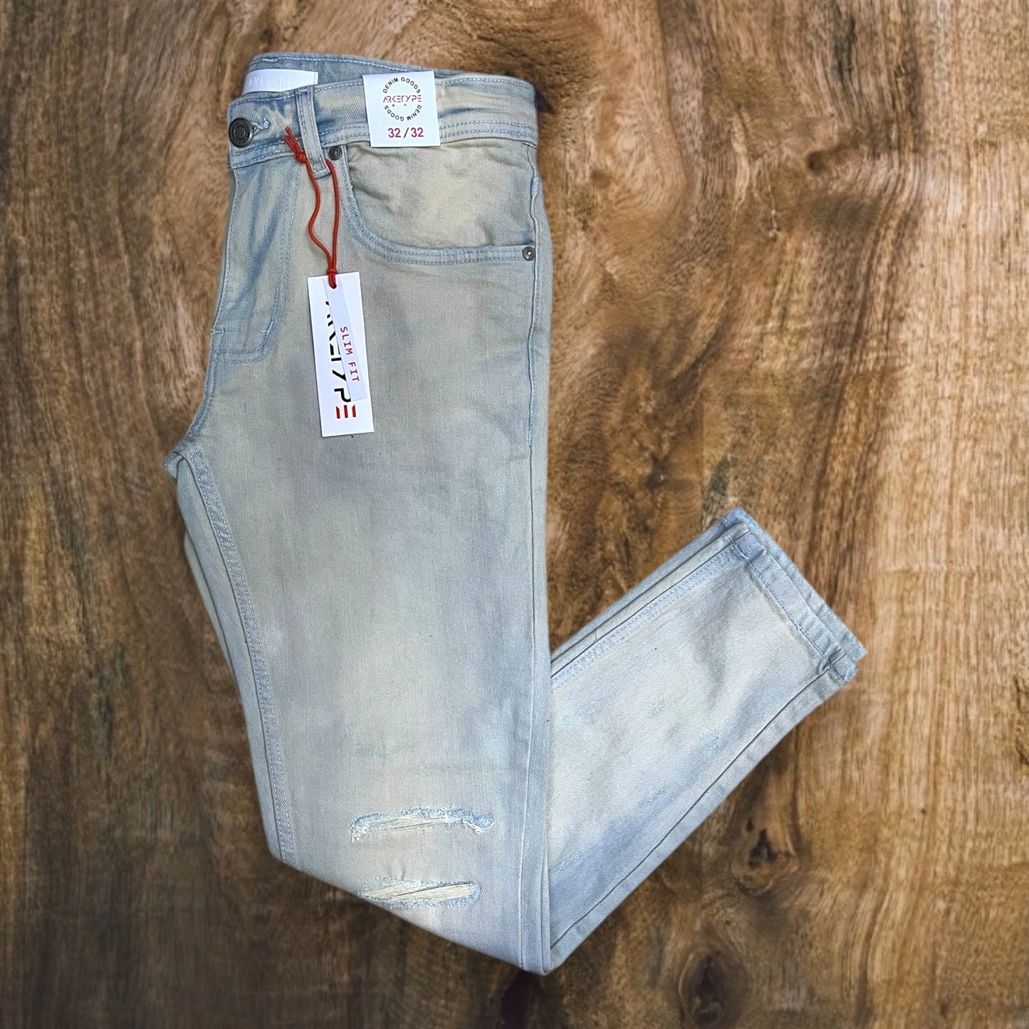 P501 - Houston Ripped Slim-Fit Stretch Jeans