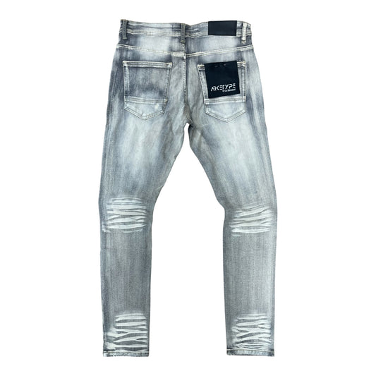 PC03 - Core Ripped Slim-Fit Stretch Jeans