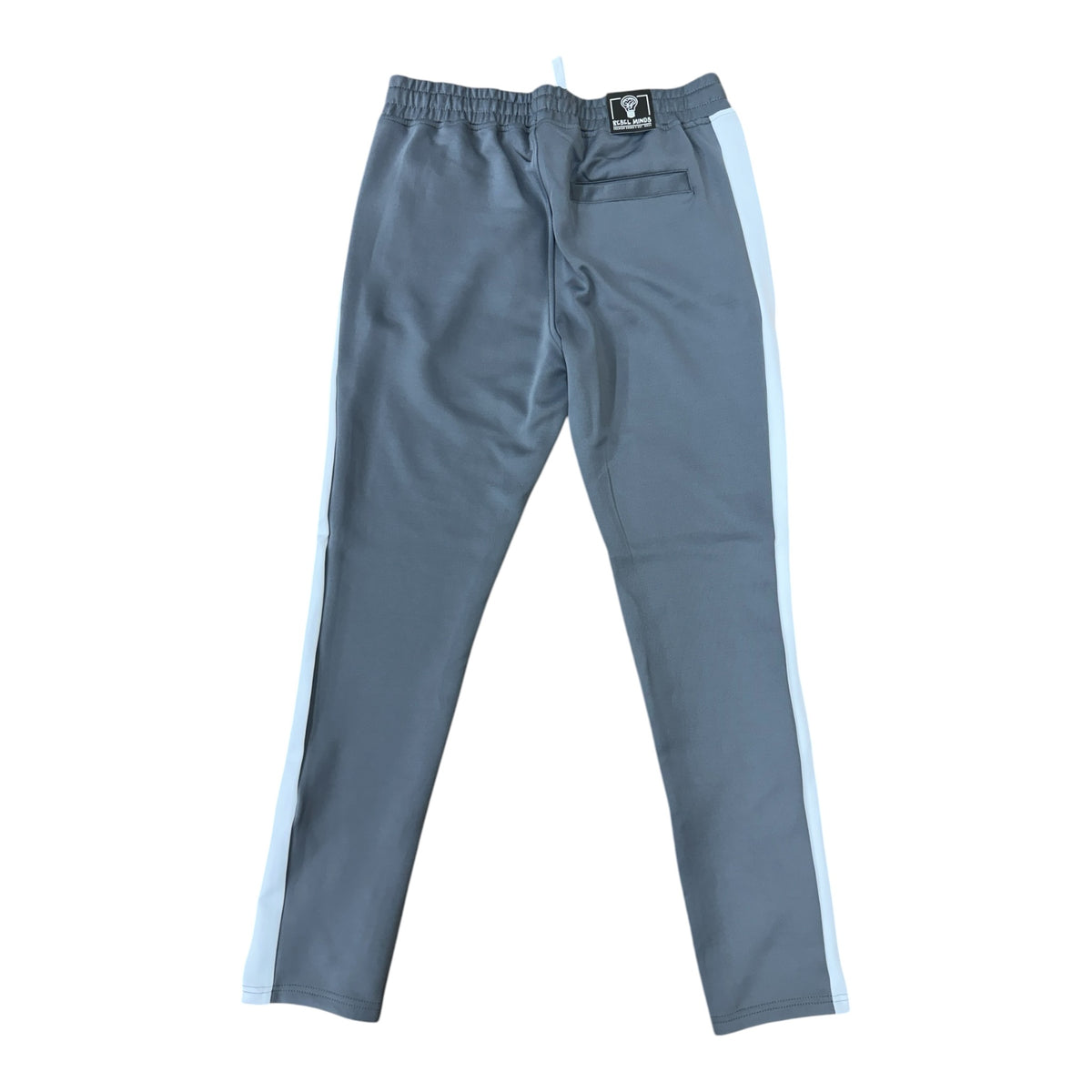 100-401 - Track with Wide Side Stripes and Drawstring Slim-Fit Pant