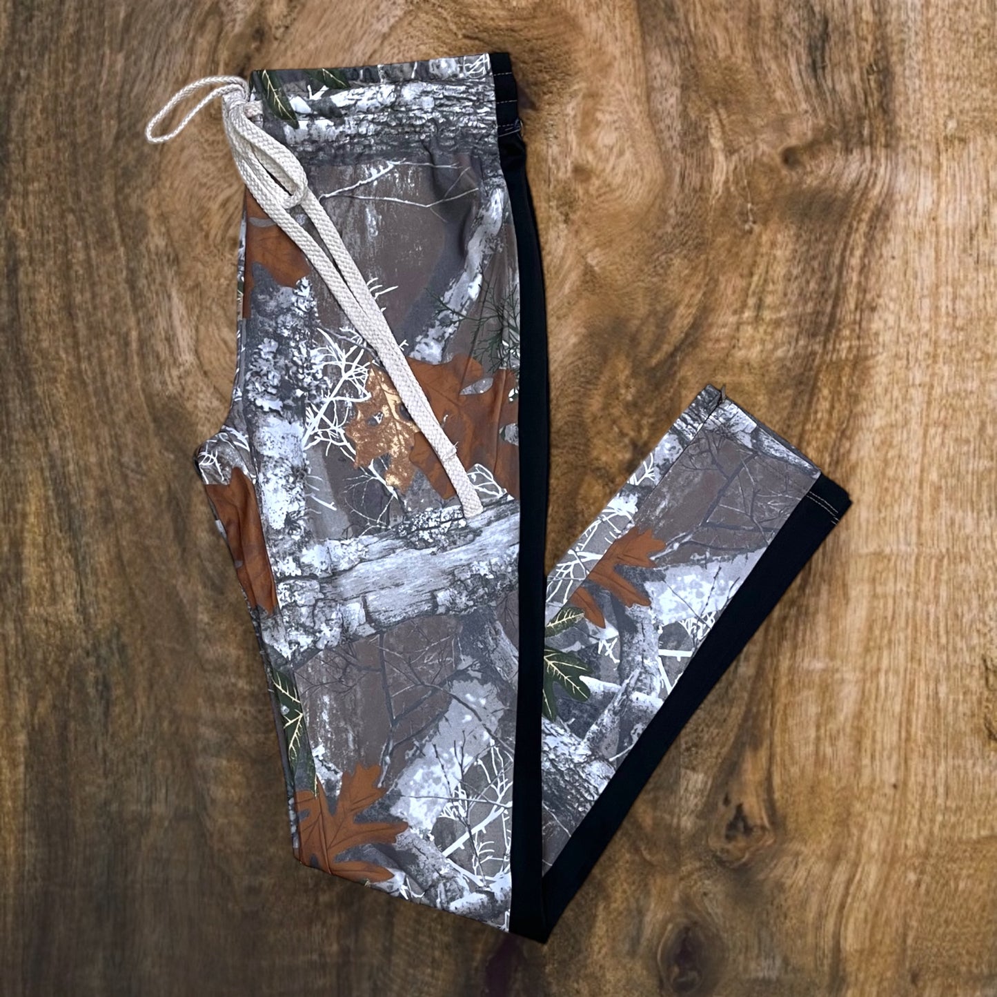 6600 - Skinny Fit Tricot Camo Track Pants