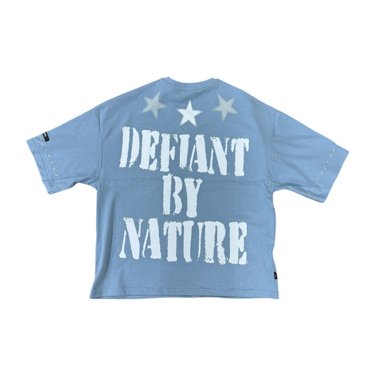 SM6115 - Defiant with Studs Boxy Graphic T-Shirt