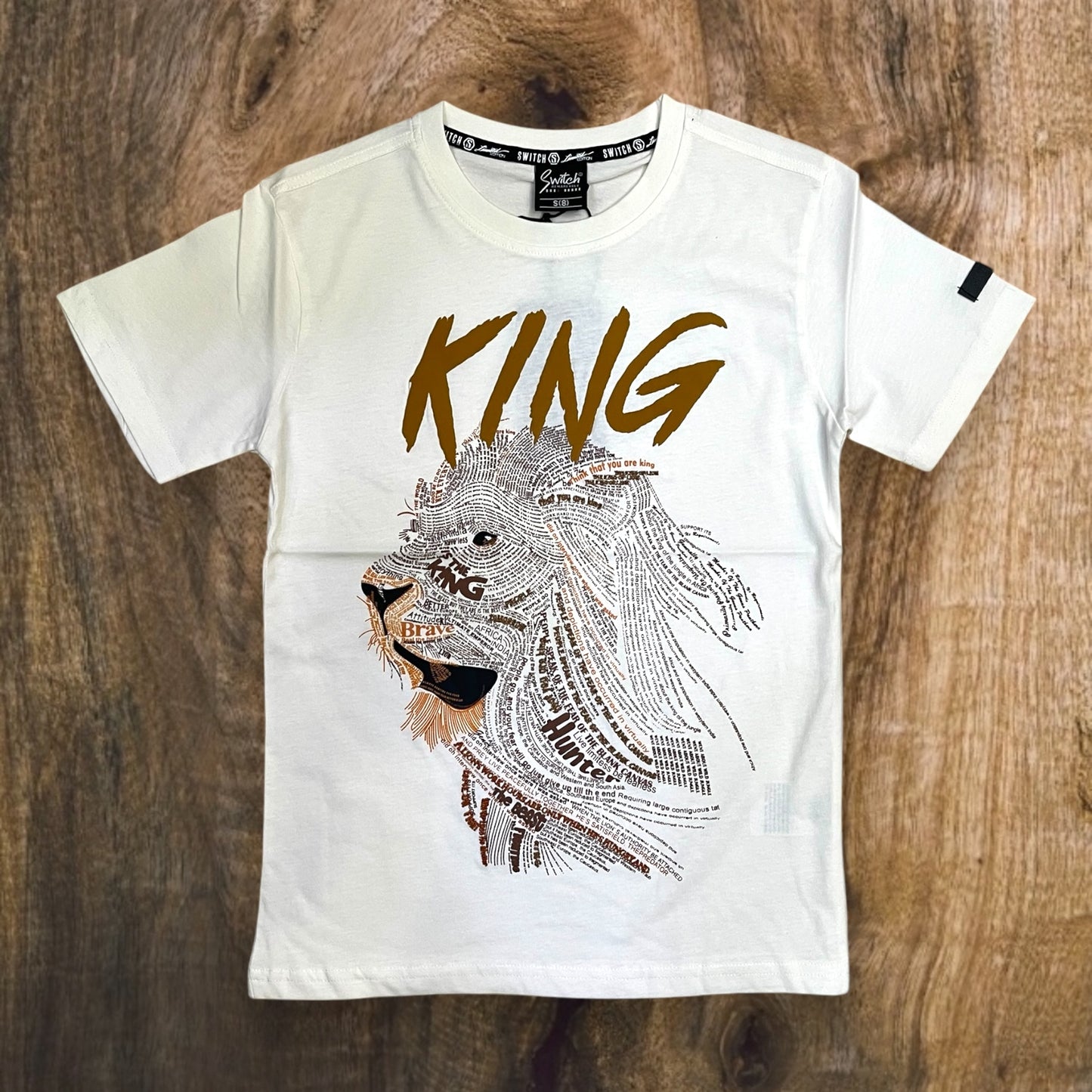 SS4084K - Boy's/Kid's King Graphic T-Shirt