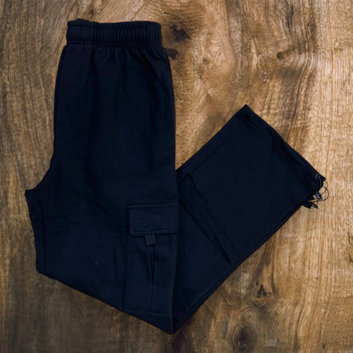 P2254 - Fleece Cargo Regular-Fit Pants