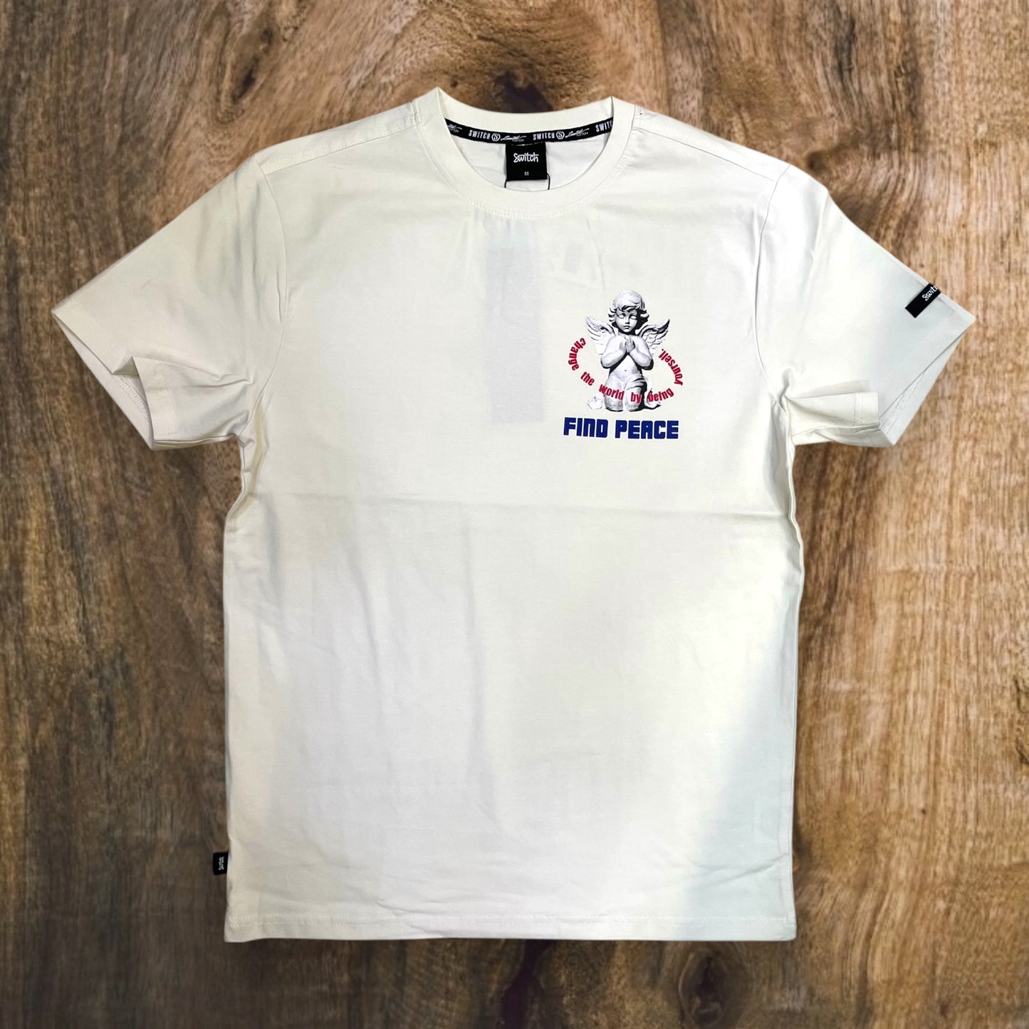 SF4052 - Change the World Graphic T-Shirt
