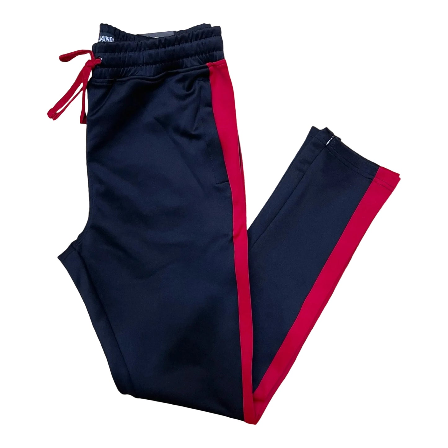 100-401 - Men's Track Pants (Black/Red)