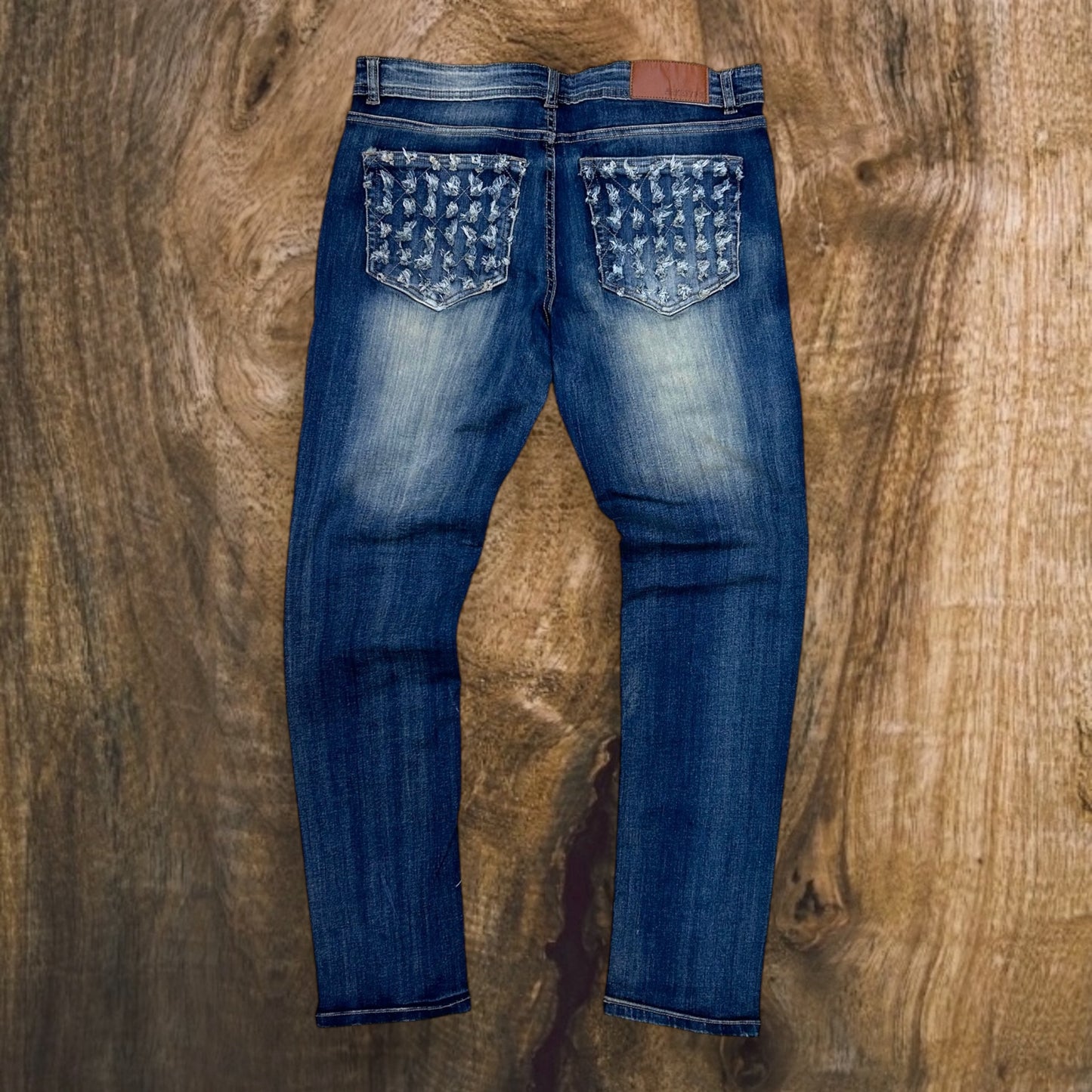 P440 - Page 7 Full Laser Grind Slim-Fit Stretch Jeans