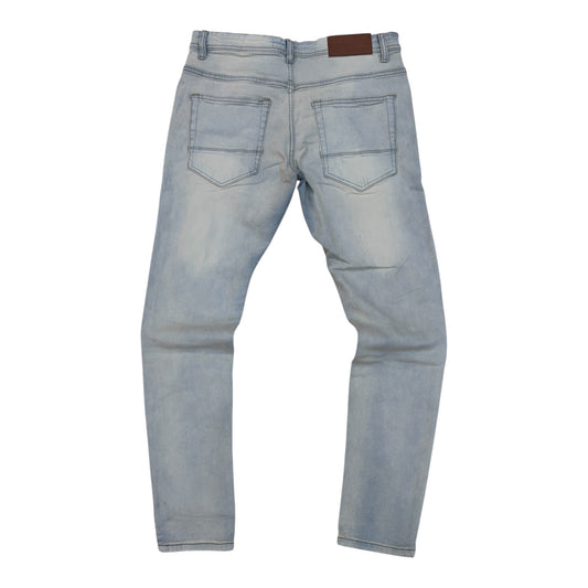 WH-P607 - Ricky Essential Ripped Slim-Fit Stretch Jeans