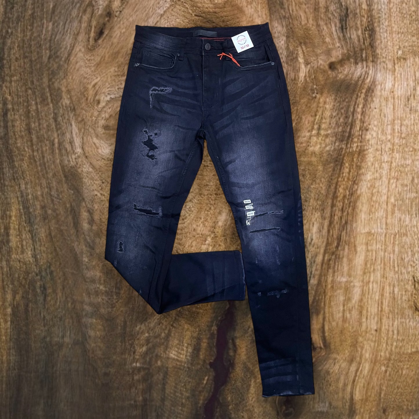 P501 - Houston Ripped Slim-Fit Stretch Jeans