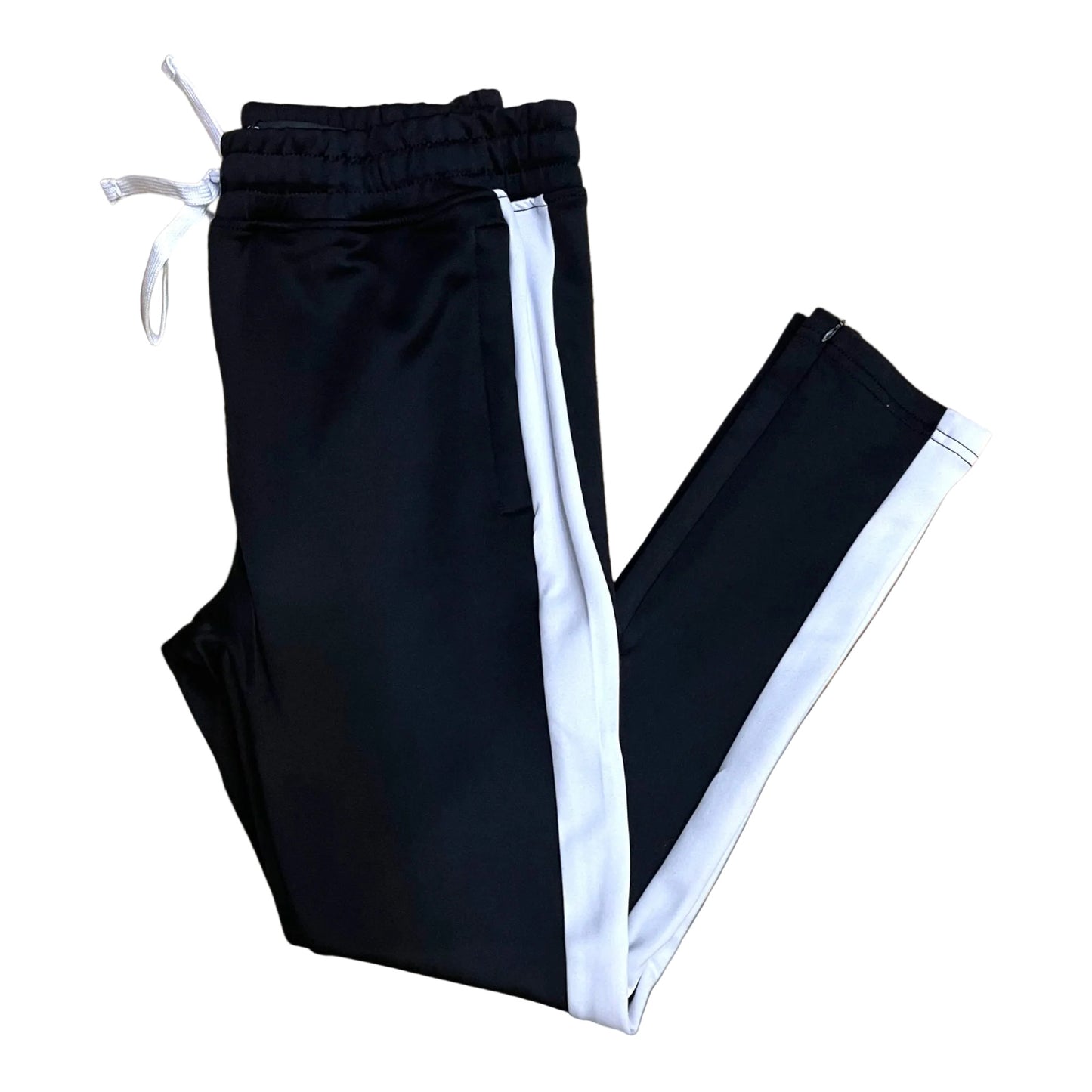 100-401 - Men's Track Pants (Black/White)