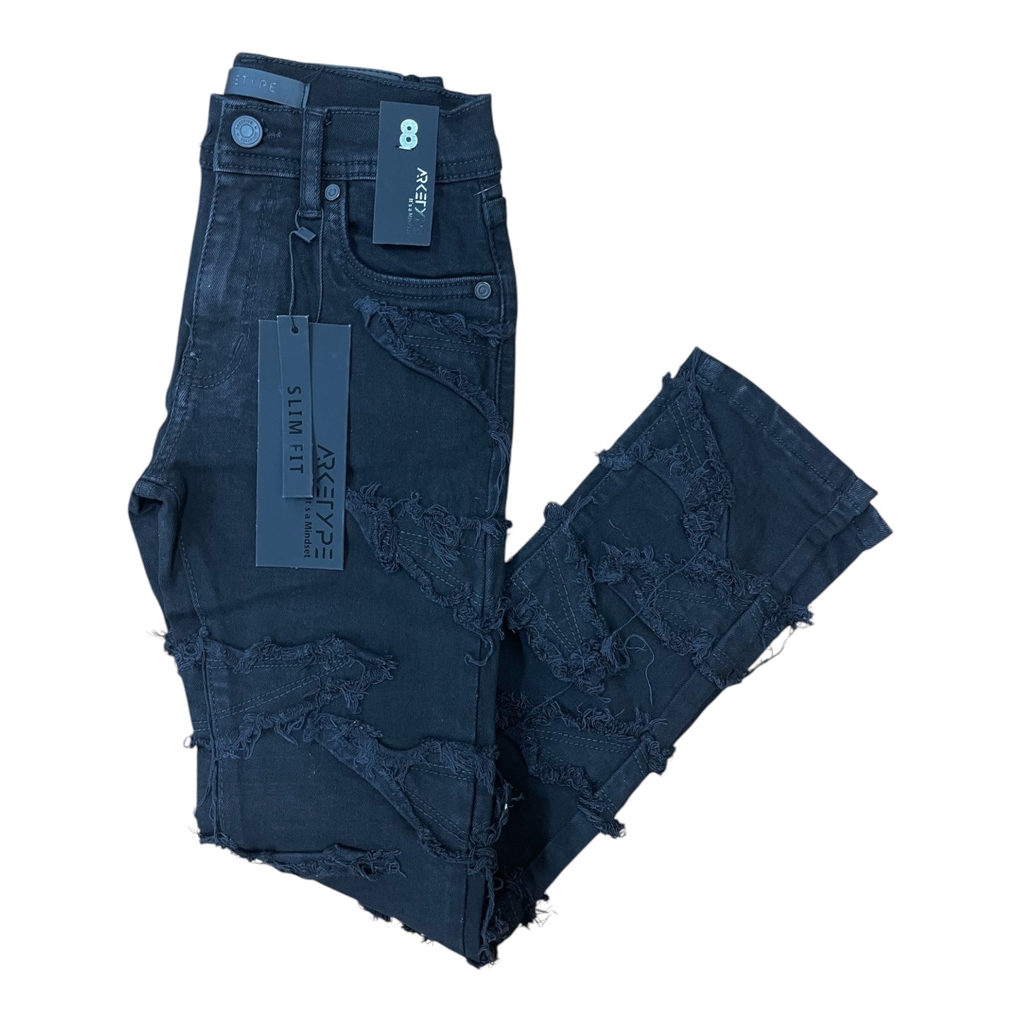 WH-P625K - Boy's/Kids North Star Slim-Fit Stretch Jeans