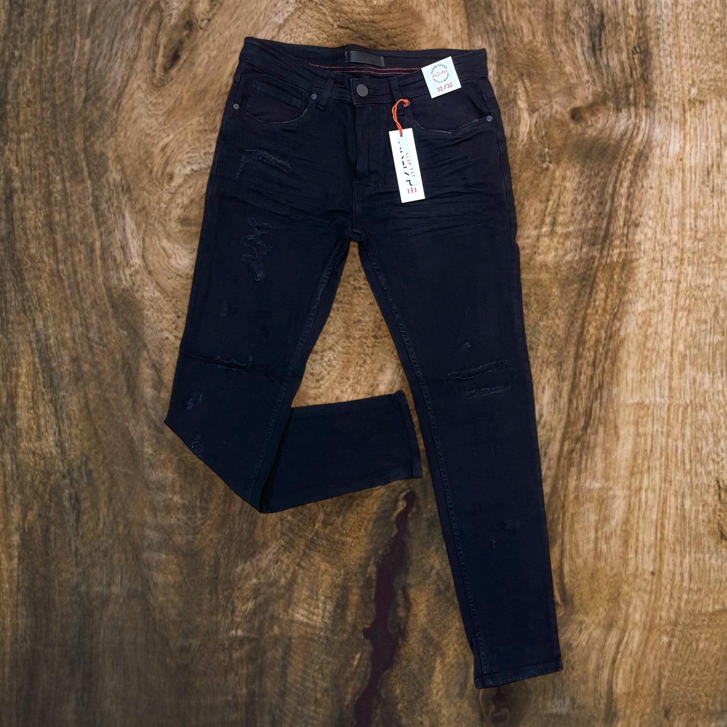 P501 - Houston Ripped Slim-Fit Stretch Jeans