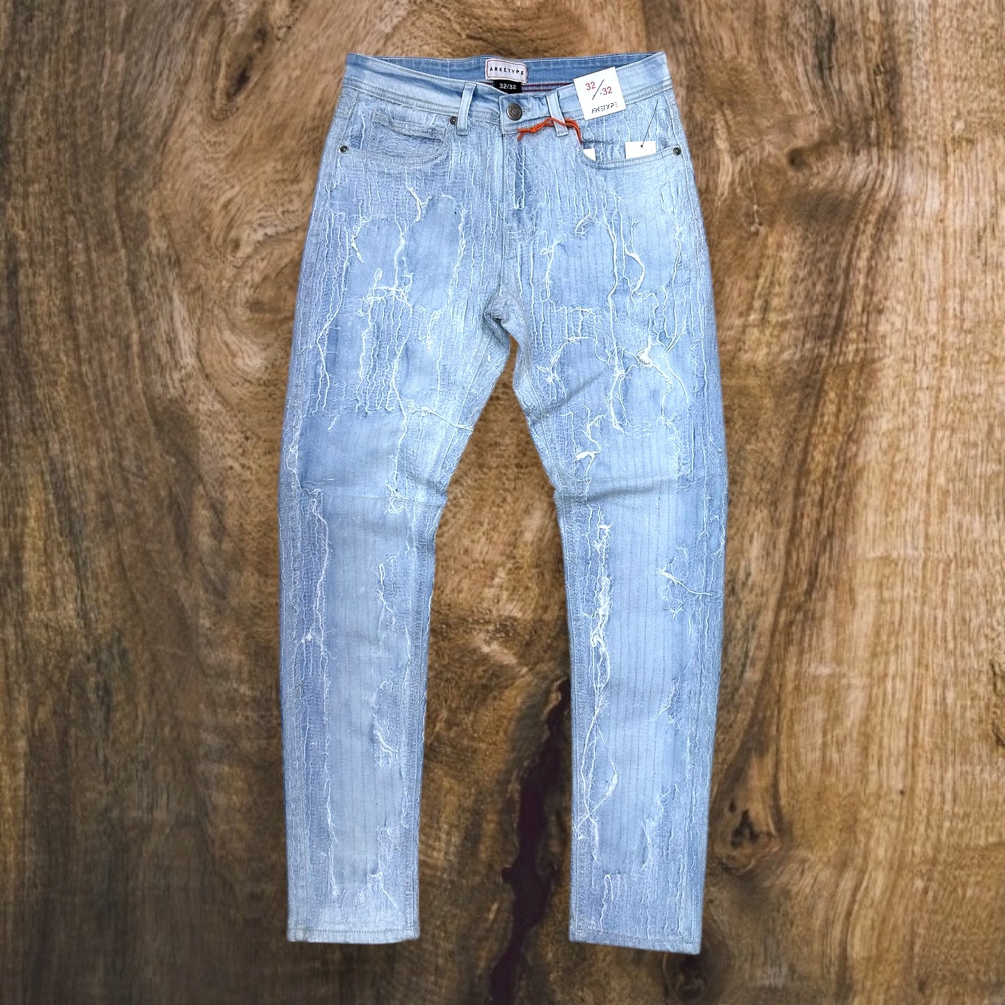 P439 - Hunter Ripped Slim-Fit Stretch Jeans