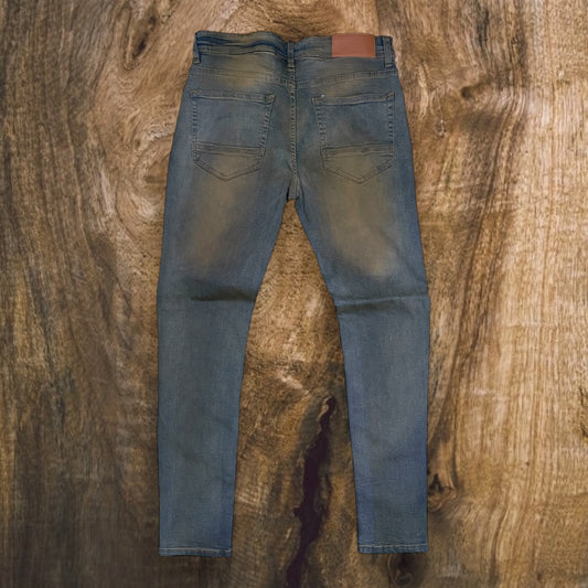 P502 - Laredo Ripped Slim-Fit Stretch Jeans