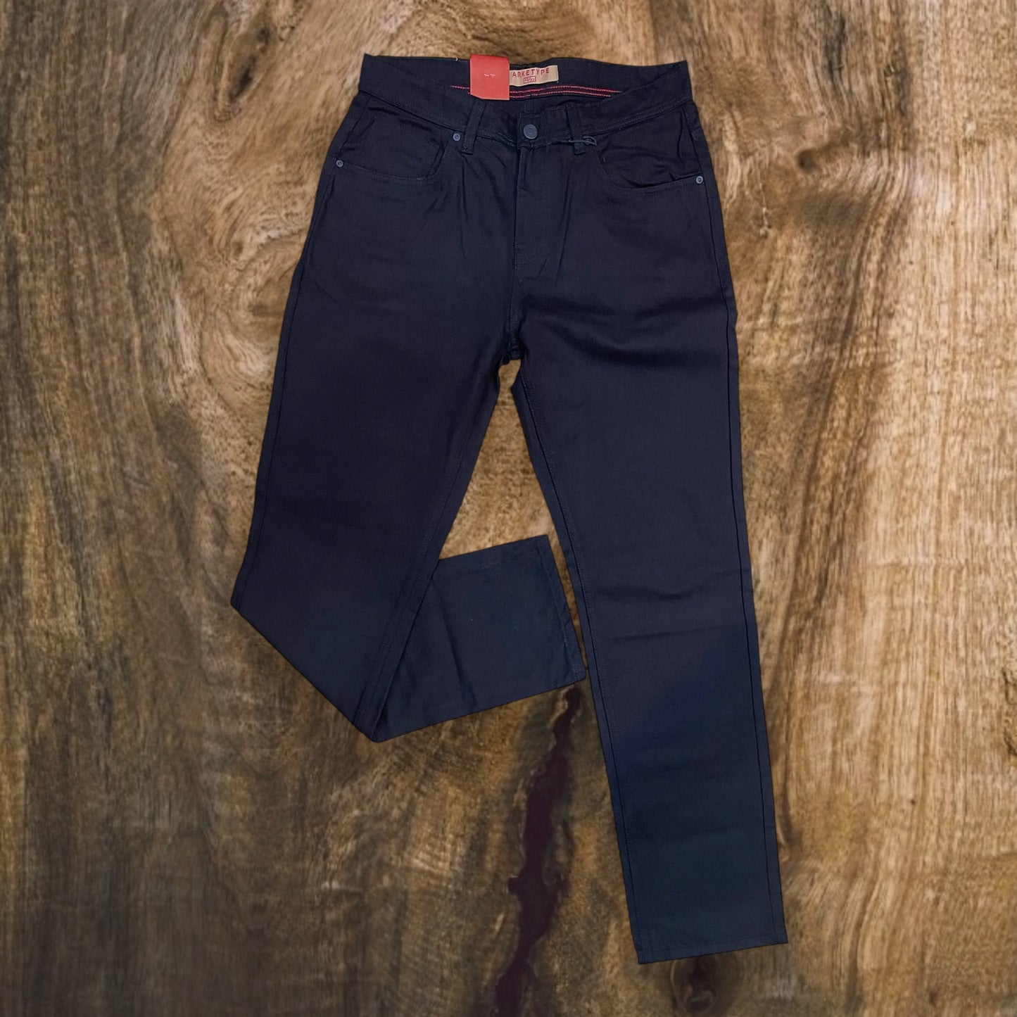 PC01 - Basic Whisker Relaxed-Fit Jeans