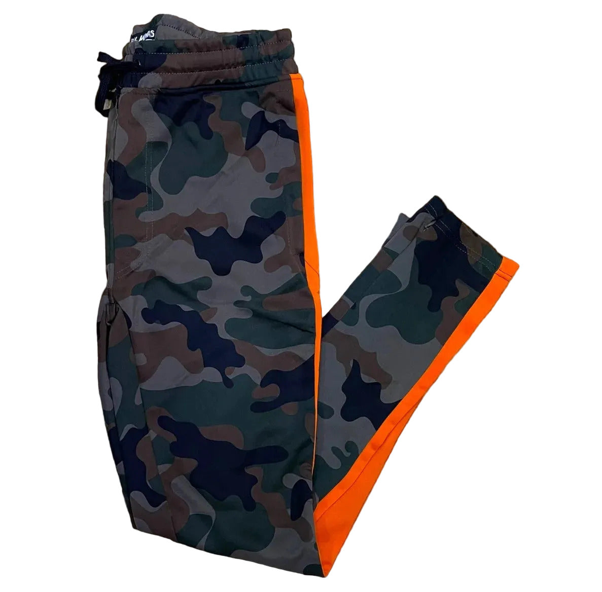 100-413 - Men's Track Pants (Orange/Camo)