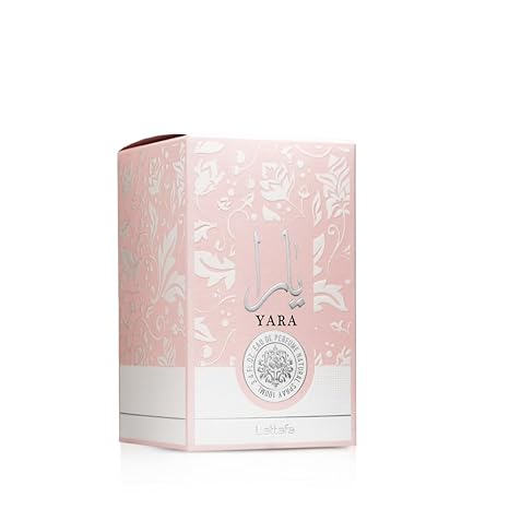 Lattafa Yara Amber Vanilla fragrance for Women Eau de Parfum Spray, 3.4 Ounce