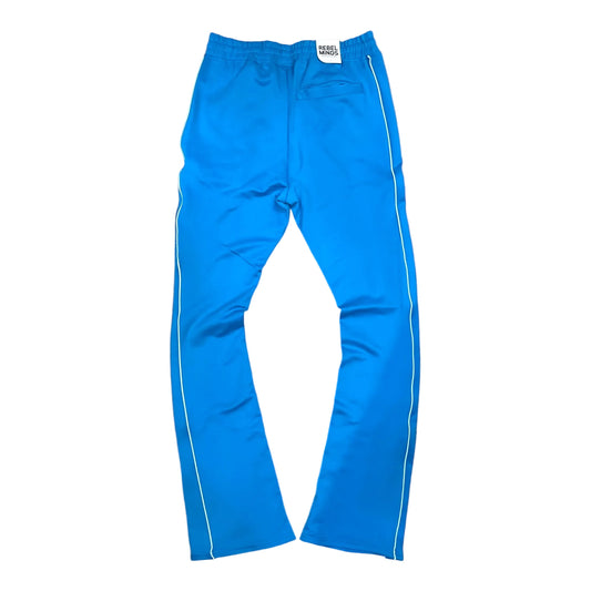 100-470 - Track Stacked Fit Pants (Lt.Blue)