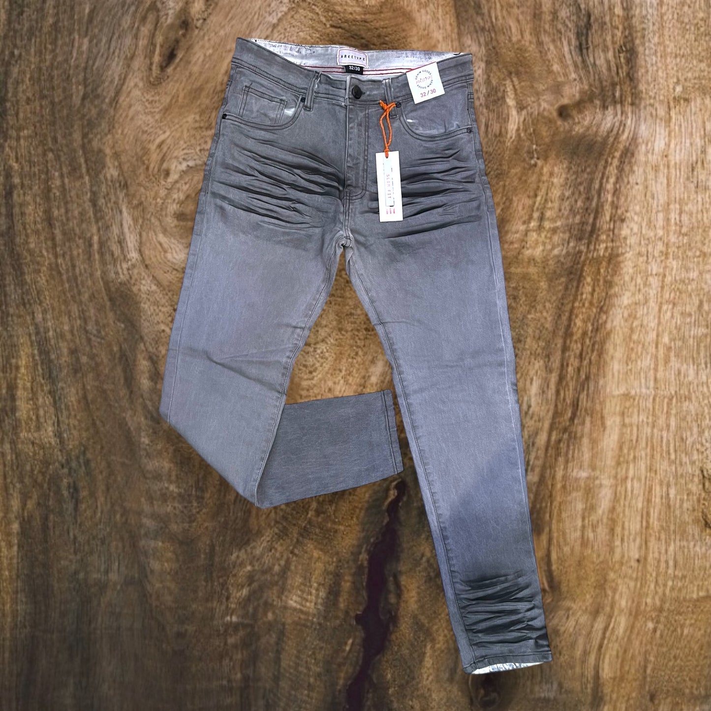 P511 - Mineral Washed Slim-fit Stretch Jeans