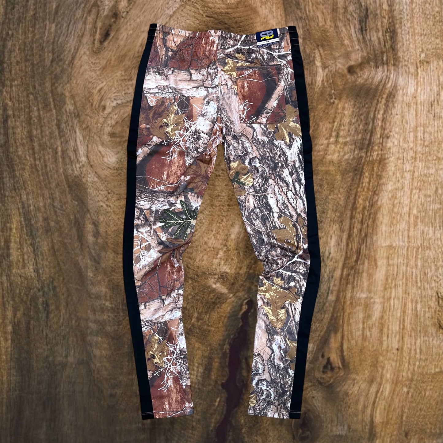 6600 - Skinny Fit Tricot Camo Track Pants