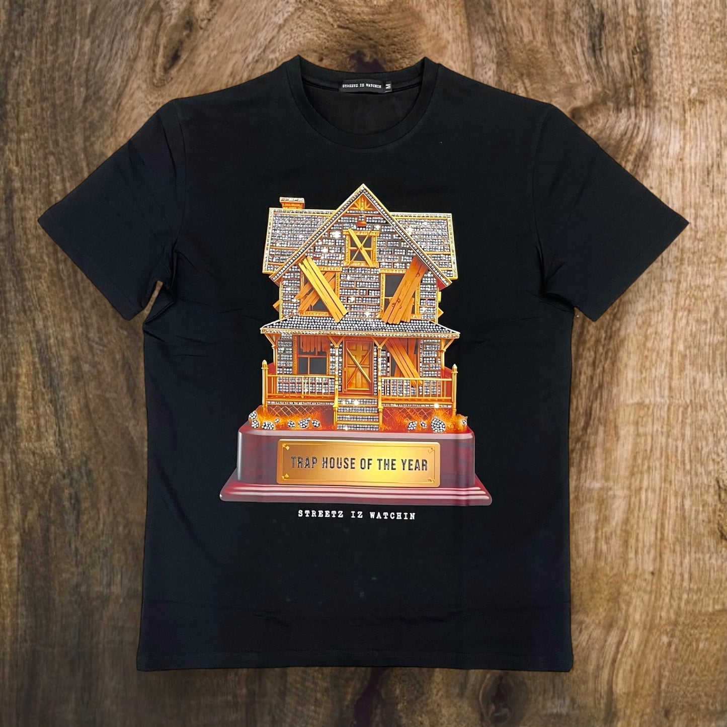 SIW5196 - TRAP HOUSE OF THE YEAR Premium Graphic T-Shirt