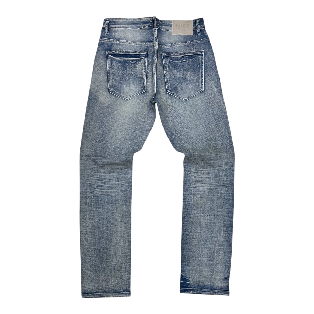 A00-43415 - Distressed Slim-Fit Stretch Jeans
