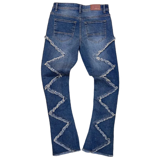 P484K - Rush Hour Stacked Jeans Boy's/Kid's