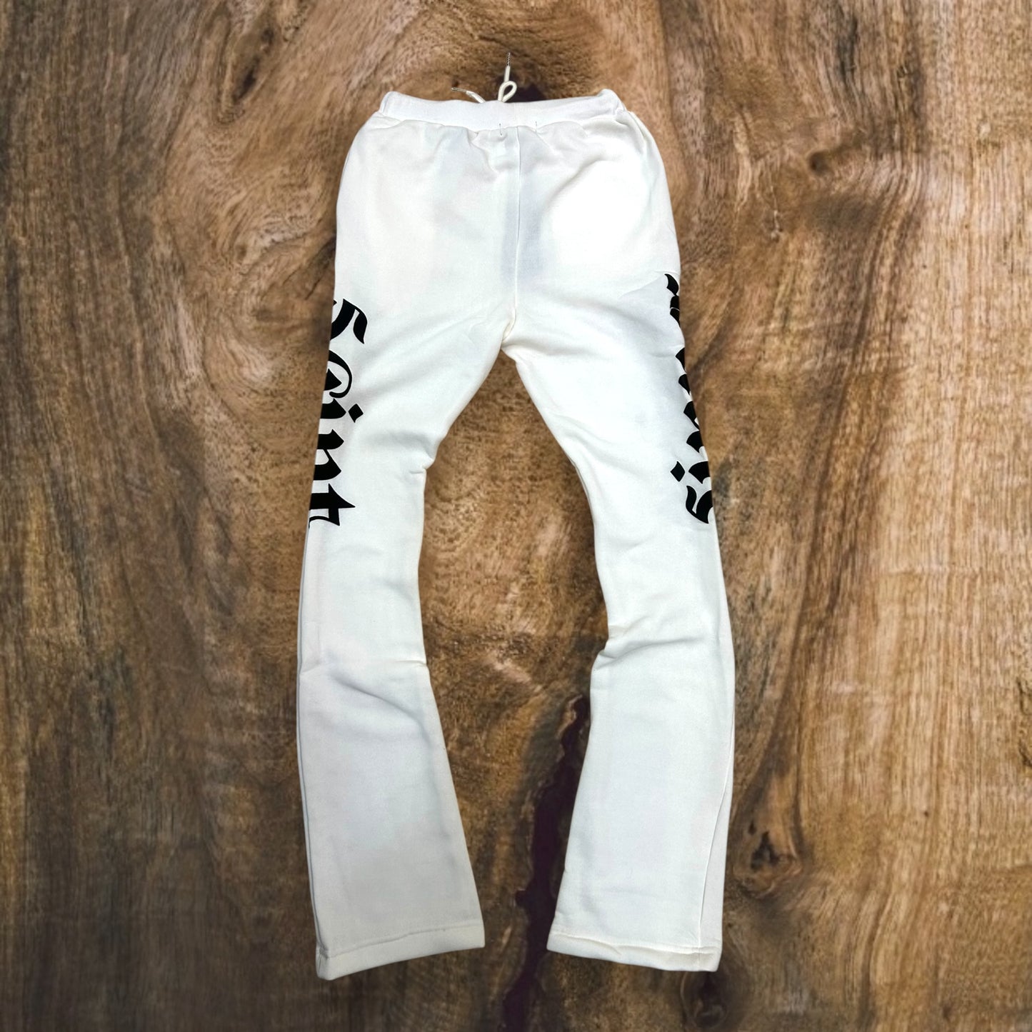 SB3401 - Saint Sinner Puff Print Fleece Stacked Pants