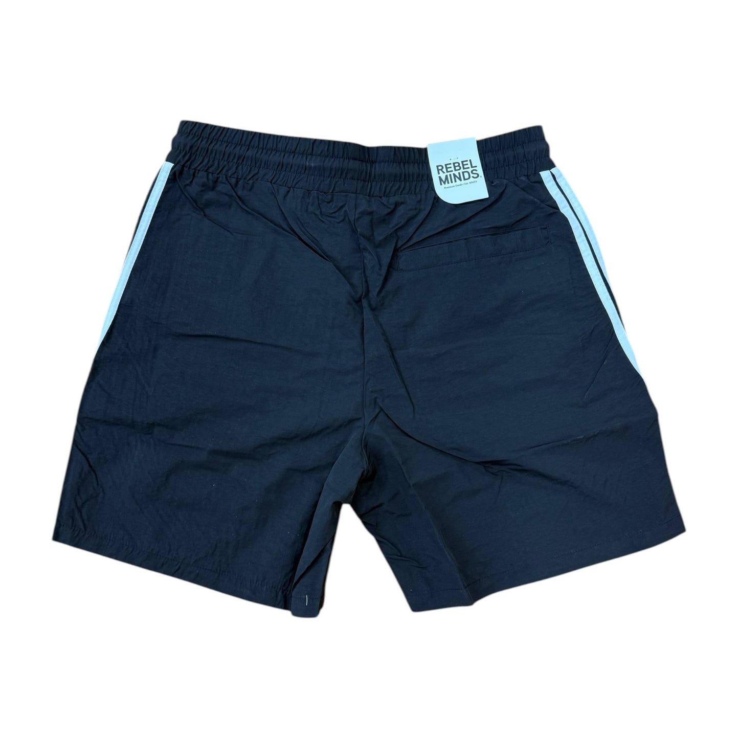 A00-14905 - Striped Relax Fit Nylon Shorts