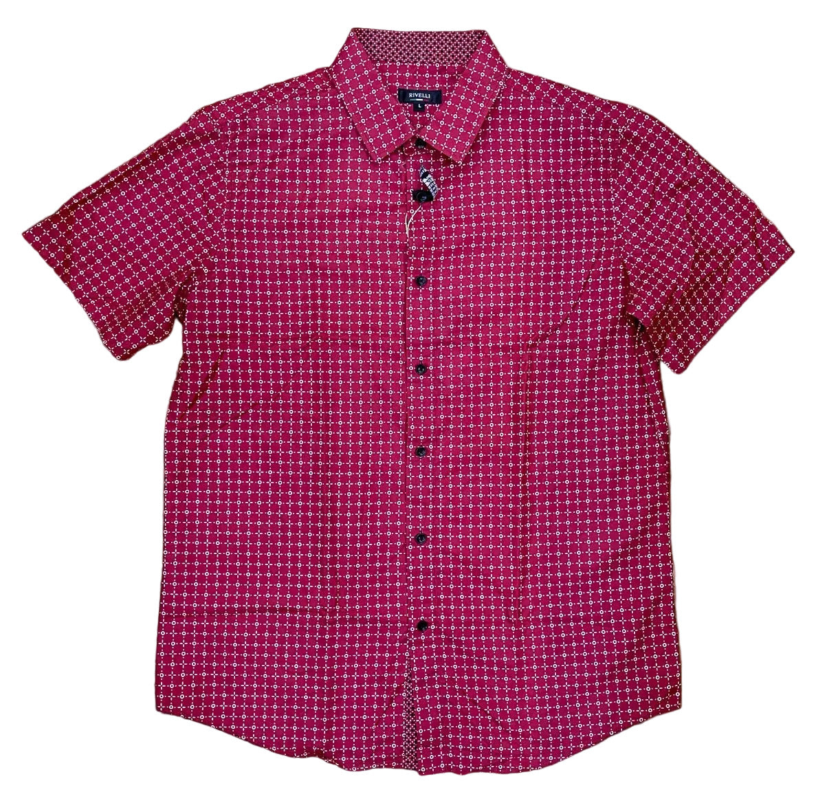 RS2237 - S/S MENS WOVEN SHIRT