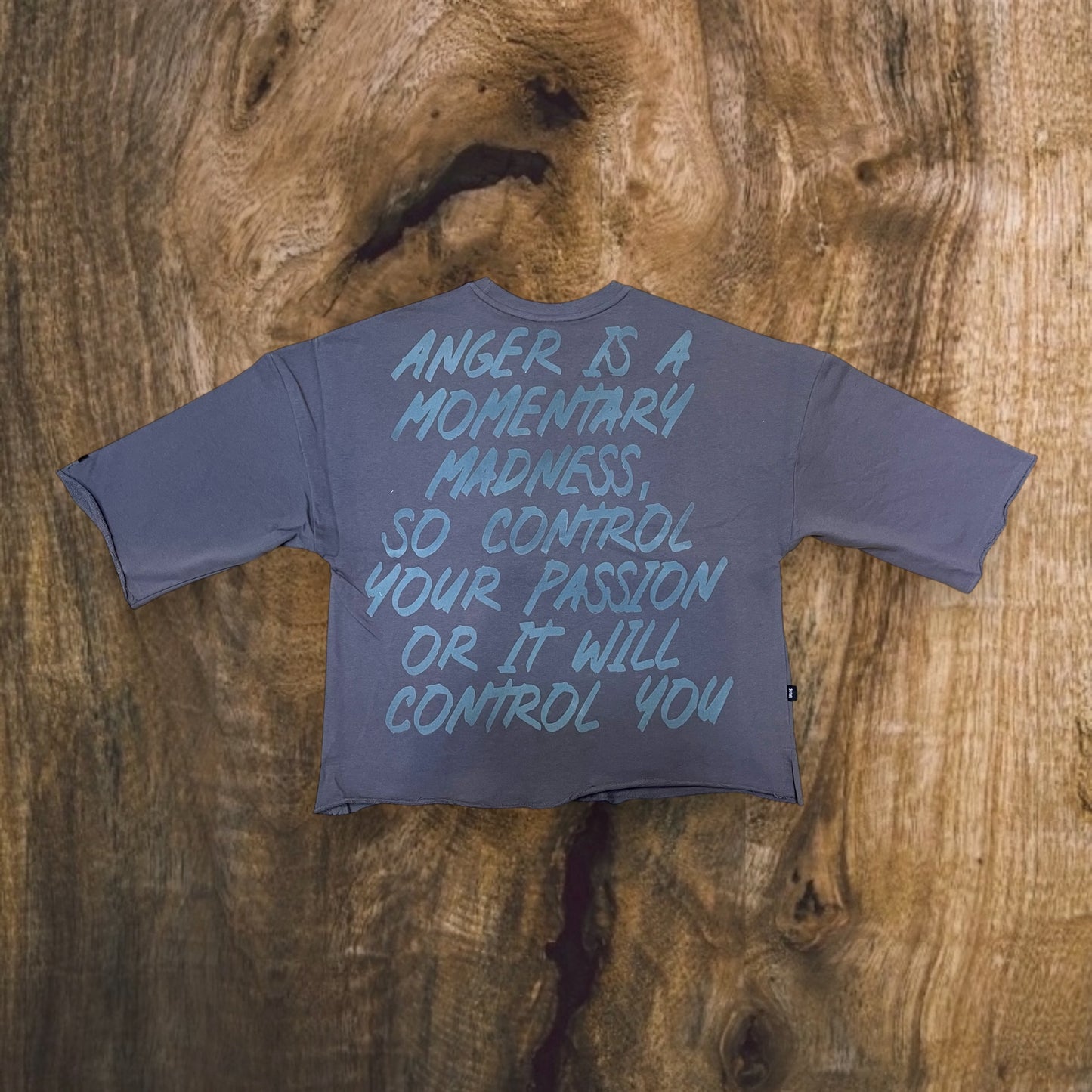SW5120 - Madness Graphic Cropped Top T-Shirt
