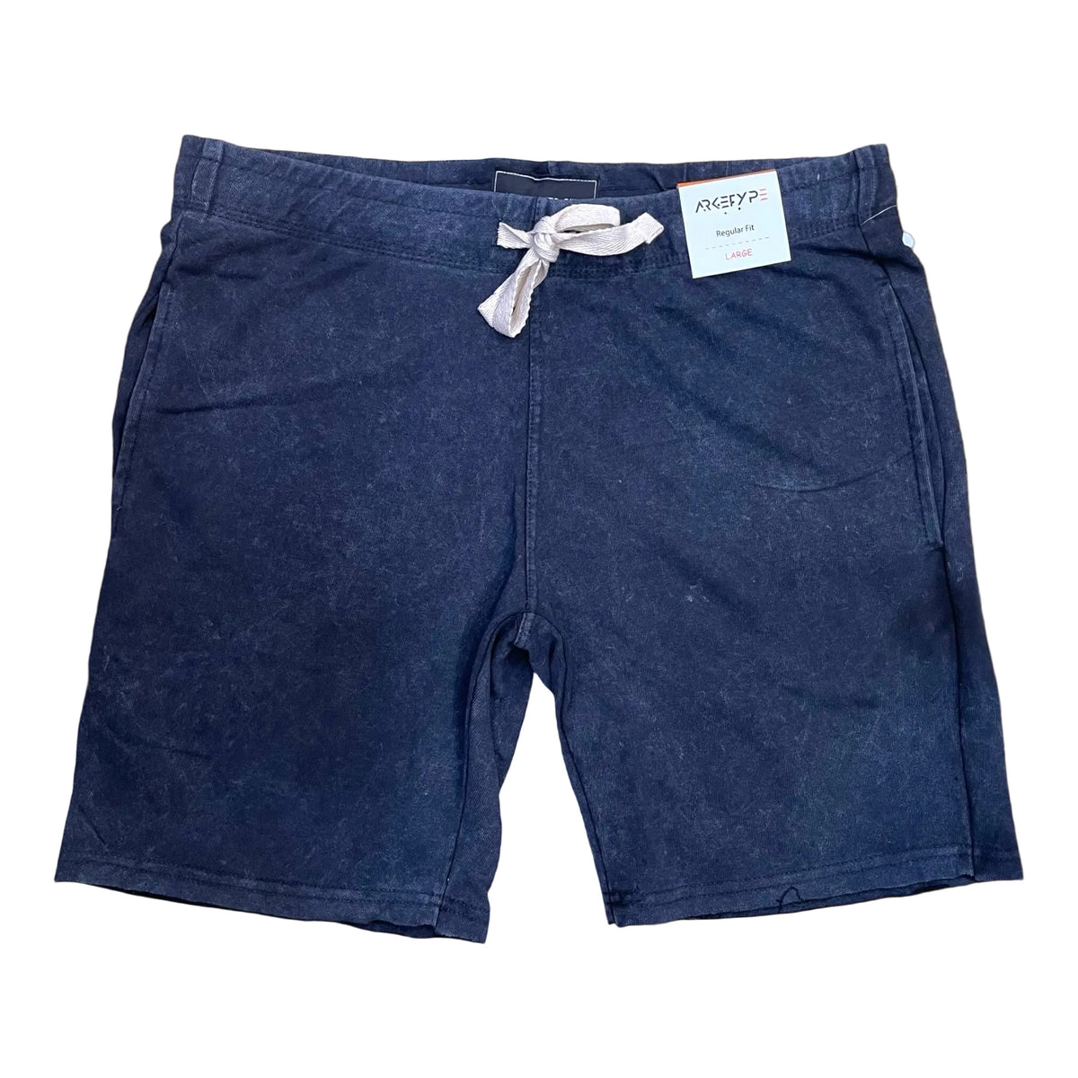 S534 - Faded French Terry Regular-Fit Shorts
