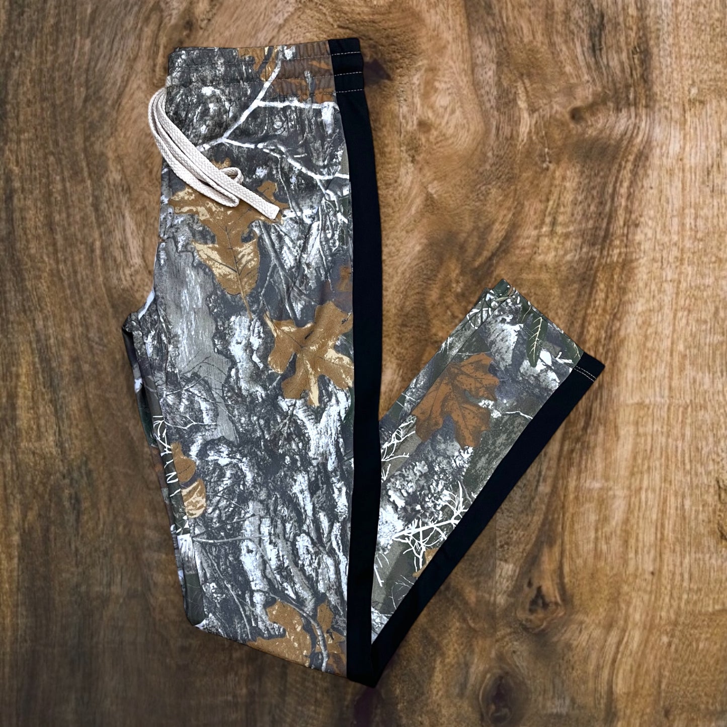 6600 - Skinny Fit Tricot Camo Track Pants
