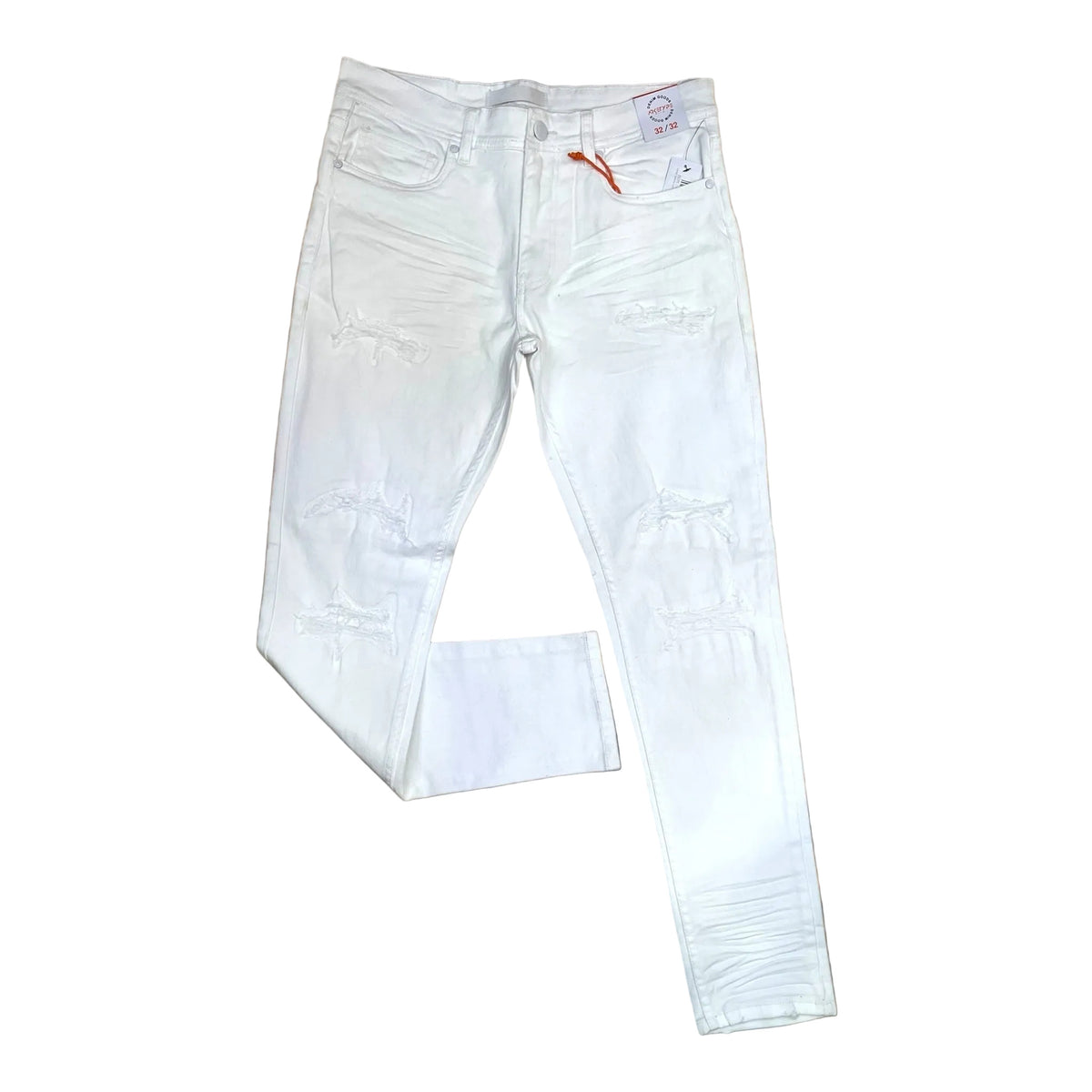 P503 - Twill Ripped Slim-Fit Stretch Jeans