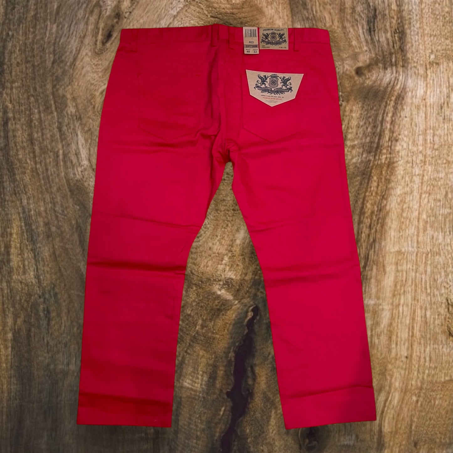 DP720X - Big Men's Basic Color Denim Relaxed-Fit Jeans