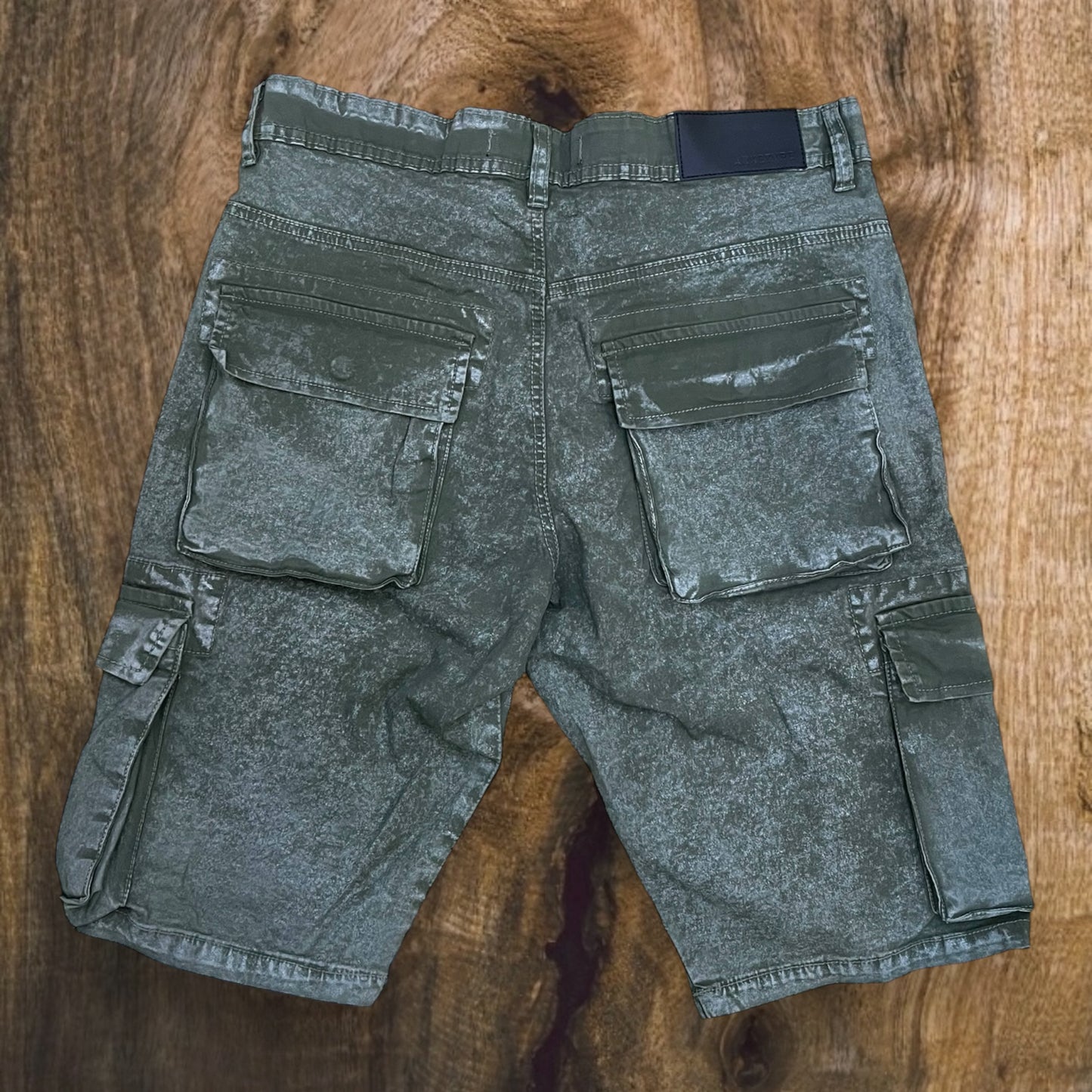 S519 - Twill Cargo Stretch Shorts