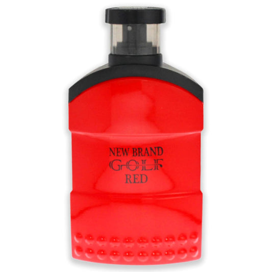 New Brand Perfumes Golf Red EDT Spray Men 3.3 oz